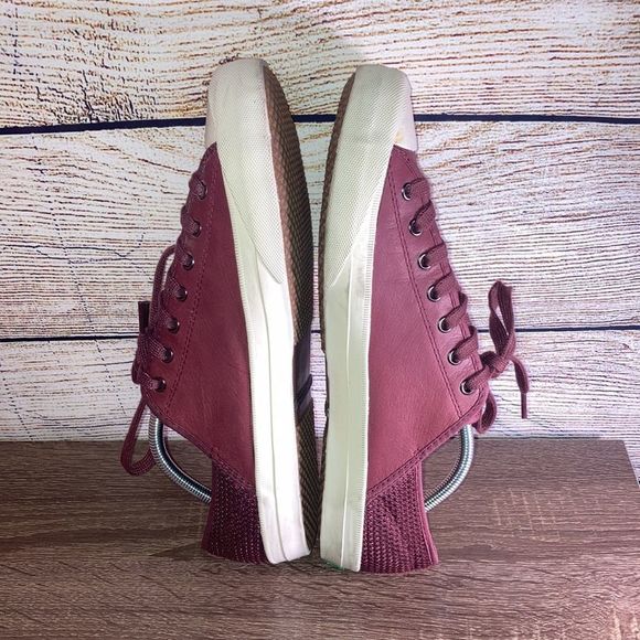 Mens P.F. Flyers (Posturized Foundation)Burgundy low top rigid wedge size 11 - Picture 10 of 16